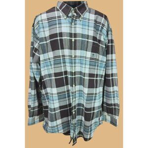 Cinch Mens Western Style Plaid Shirt XXL